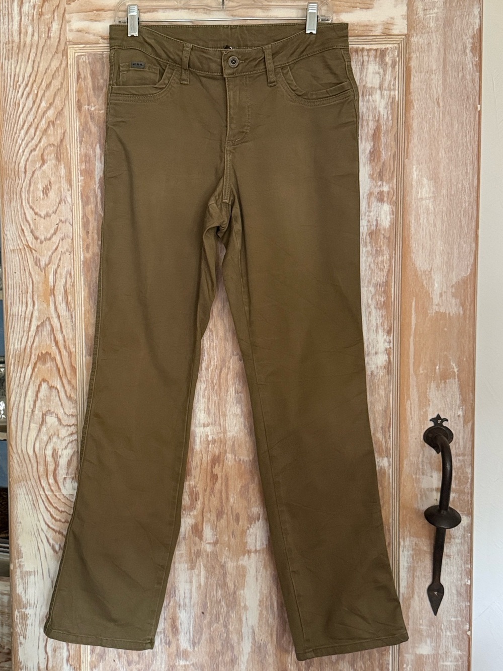 Kuhl |  Olive chino Jeans Kontour straight Hiking